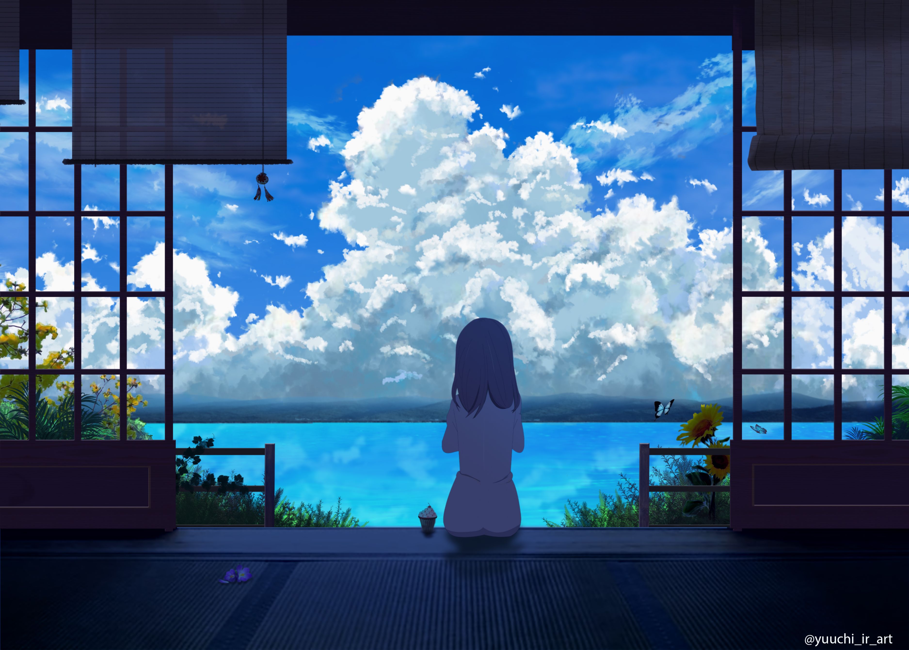 Anime Sky Summer Wallpapers - Wallpaper Cave