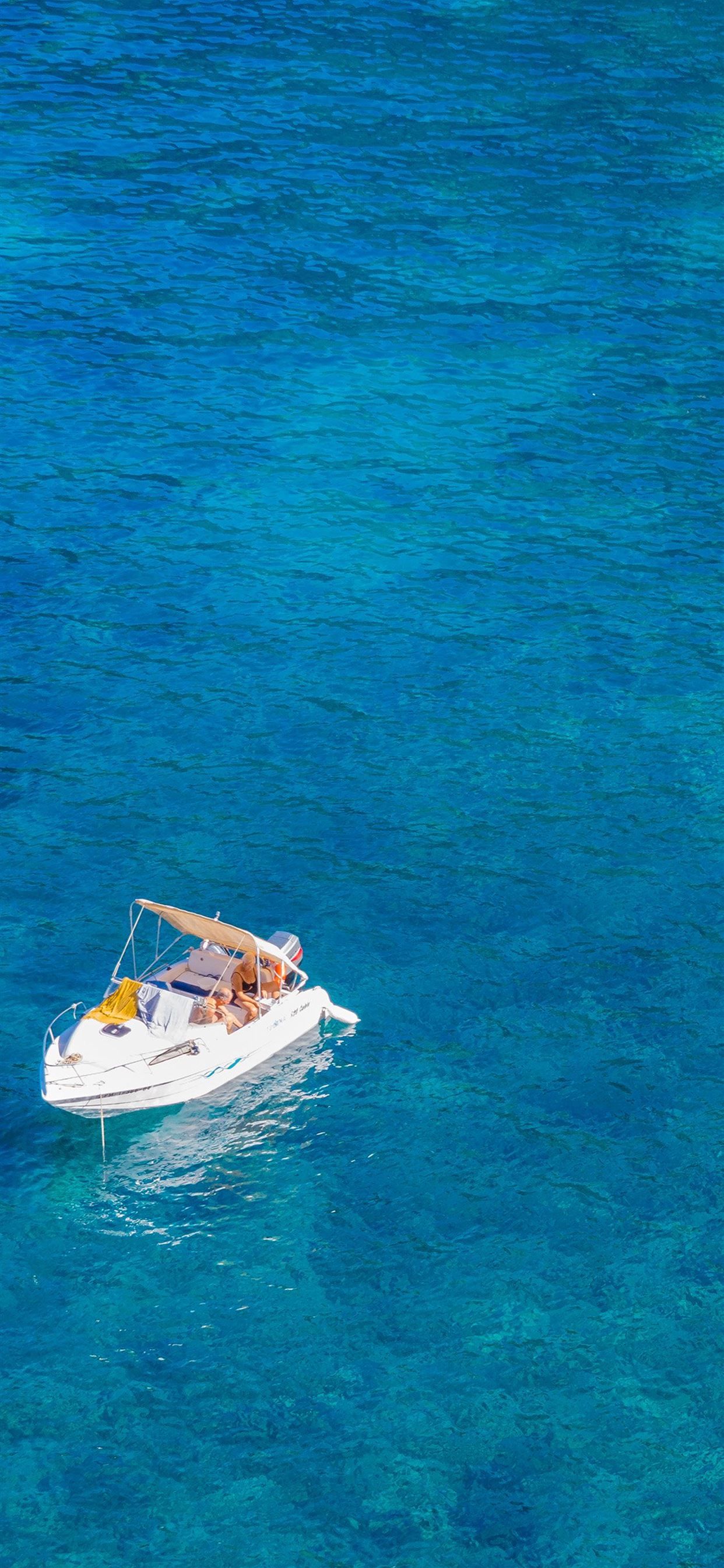 Sea wave ocean blue summer iPhone X Wallpaper Free Download