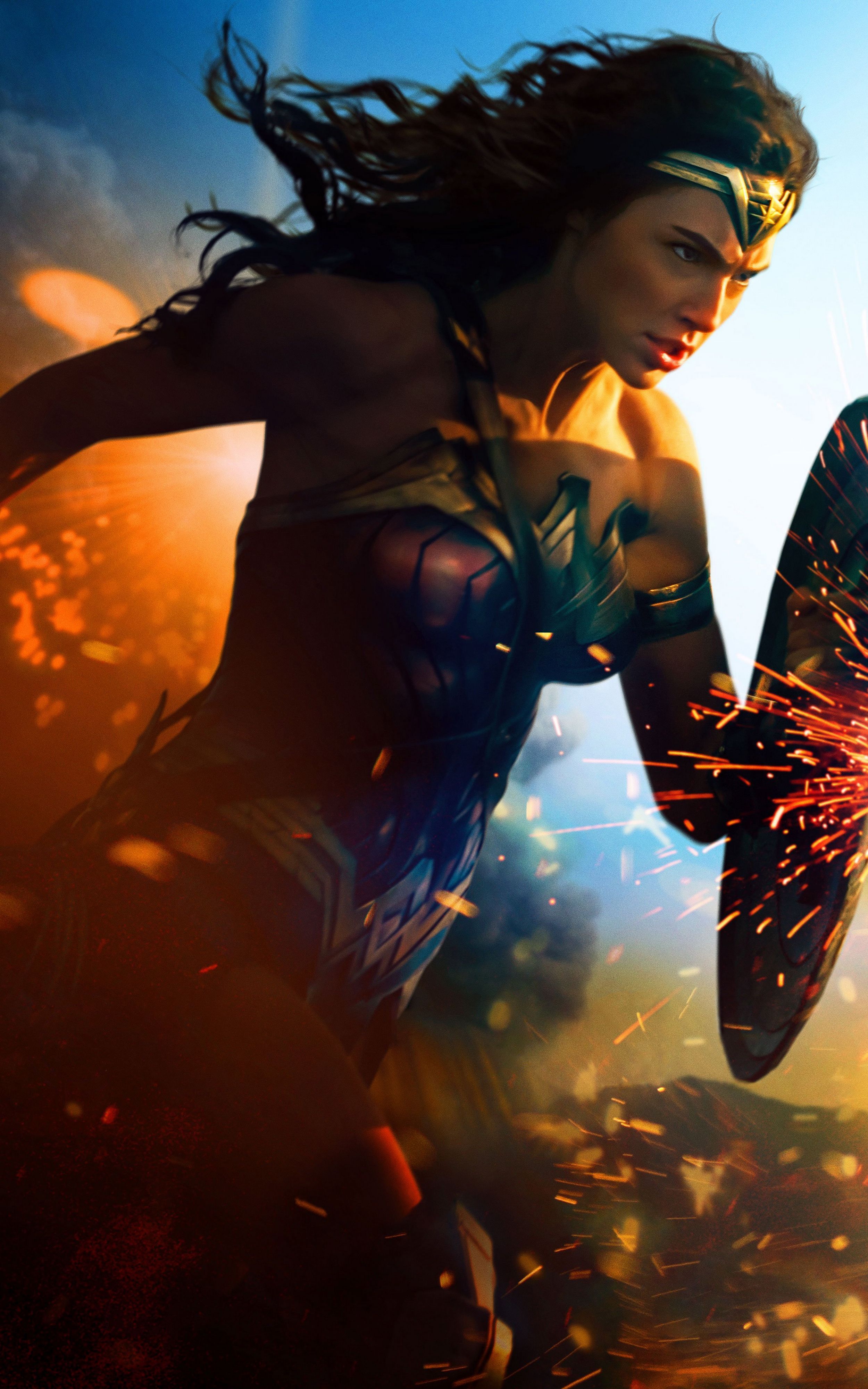 Wonder Woman Phone Wallpaper