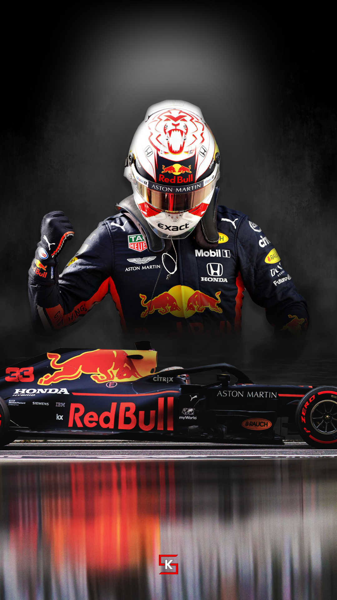 Max Verstappen Mobile Wallpaper: F1Porn