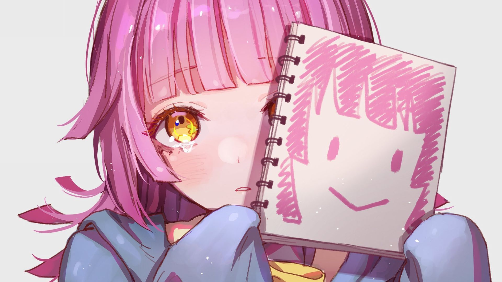 Tennoji Rina. Desktop wallpaper. 1920x1080