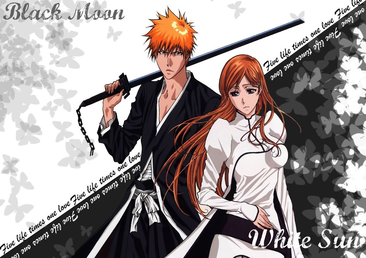 BLEACH Wallpaper Anime Image Board. Ichigo and orihime, Bleach anime, Bleach characters