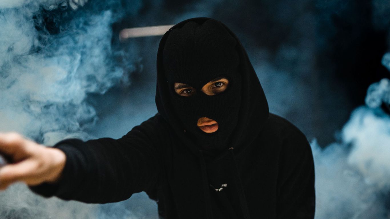 Man, Balaclava, Mask Wallpaper Free Download