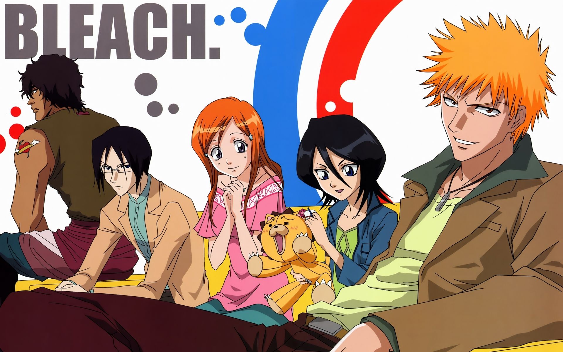 Ichigo X Orihime Bleach Wallpapers Wallpaper Cave