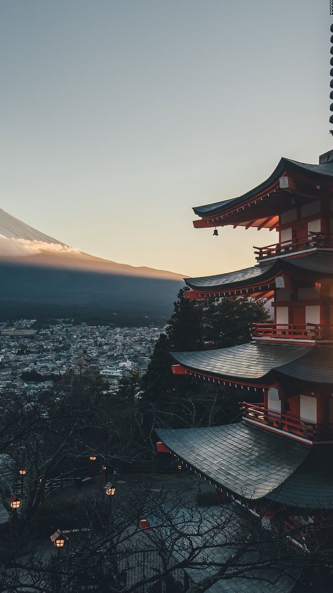Mount Fuji, Japan, City, Landscape, Scenery phone HD Wallpaper, Image, Background, Photo and Picture. Mocah HD Wallpaper