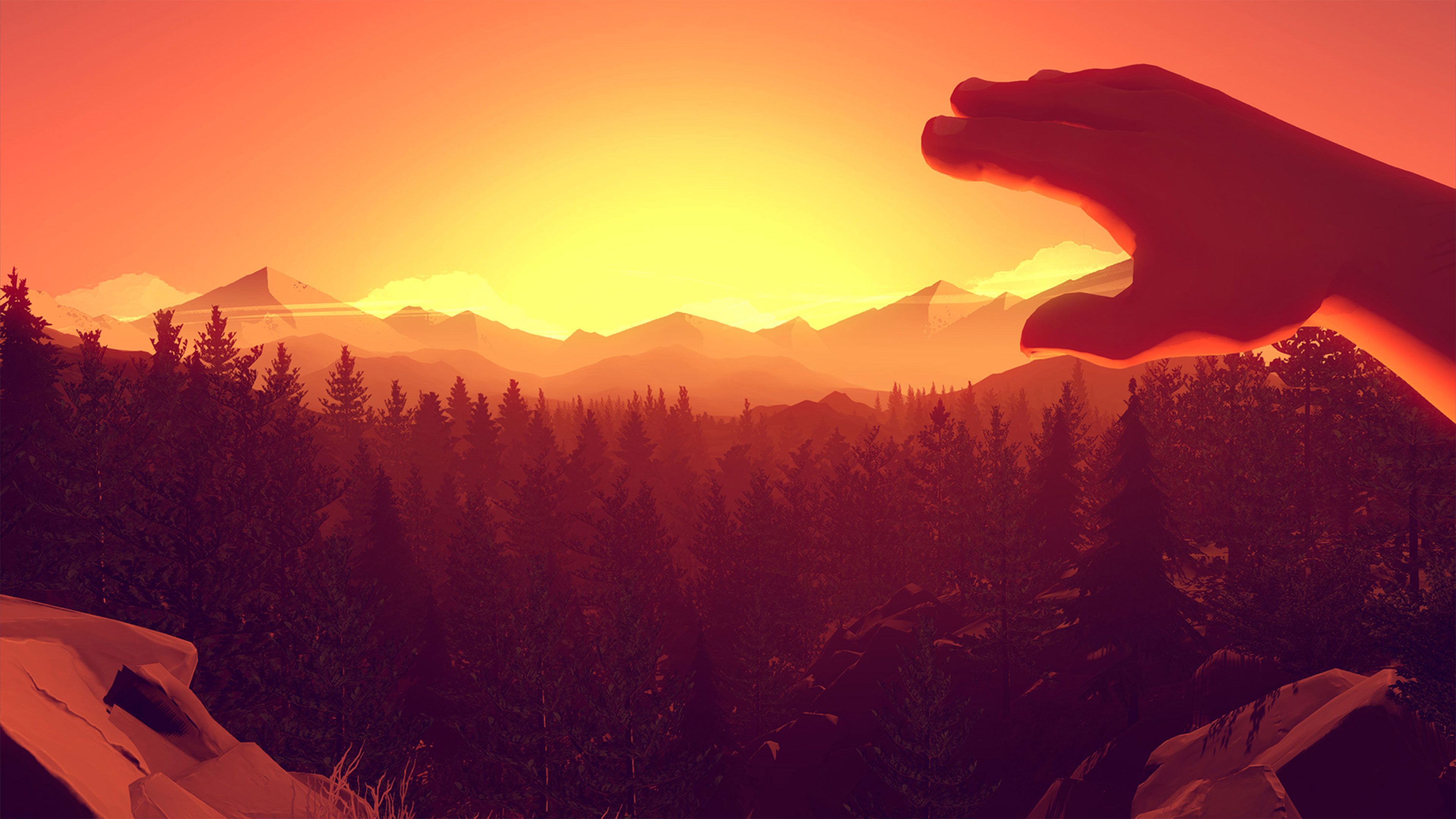 4k Firewatch Wallpaper