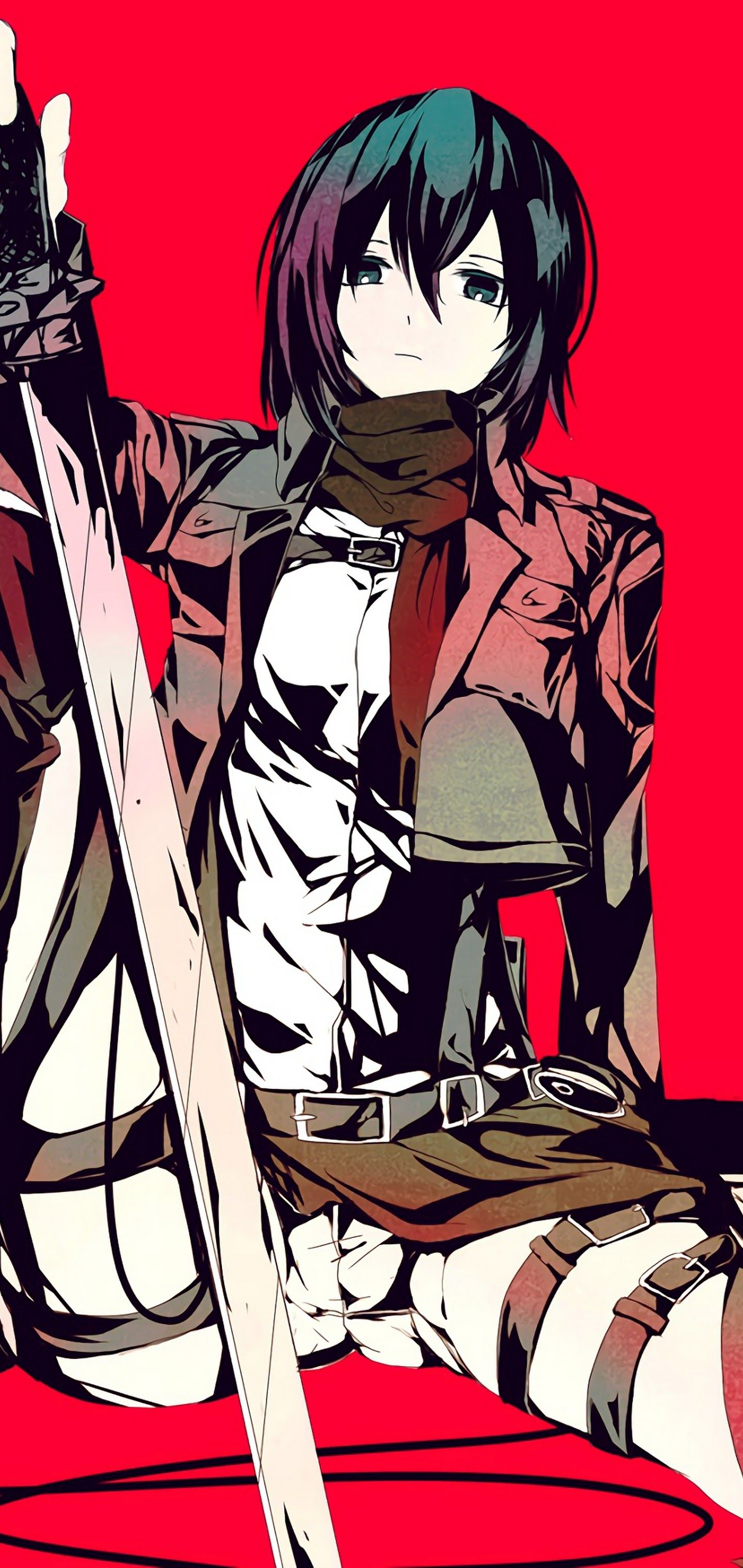 Mikasa Attack on Titan 4K Wallpaper