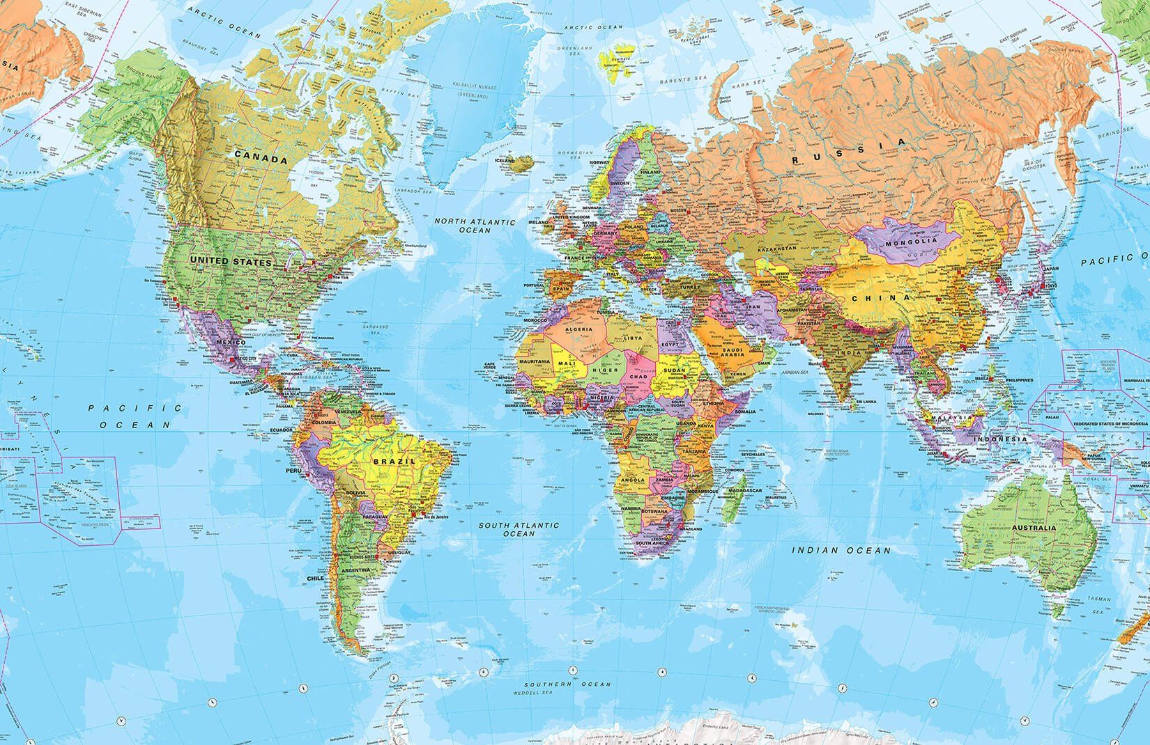 World Map 2021 Hd 2021 Political World Map Wallpapers - Wallpaper Cave