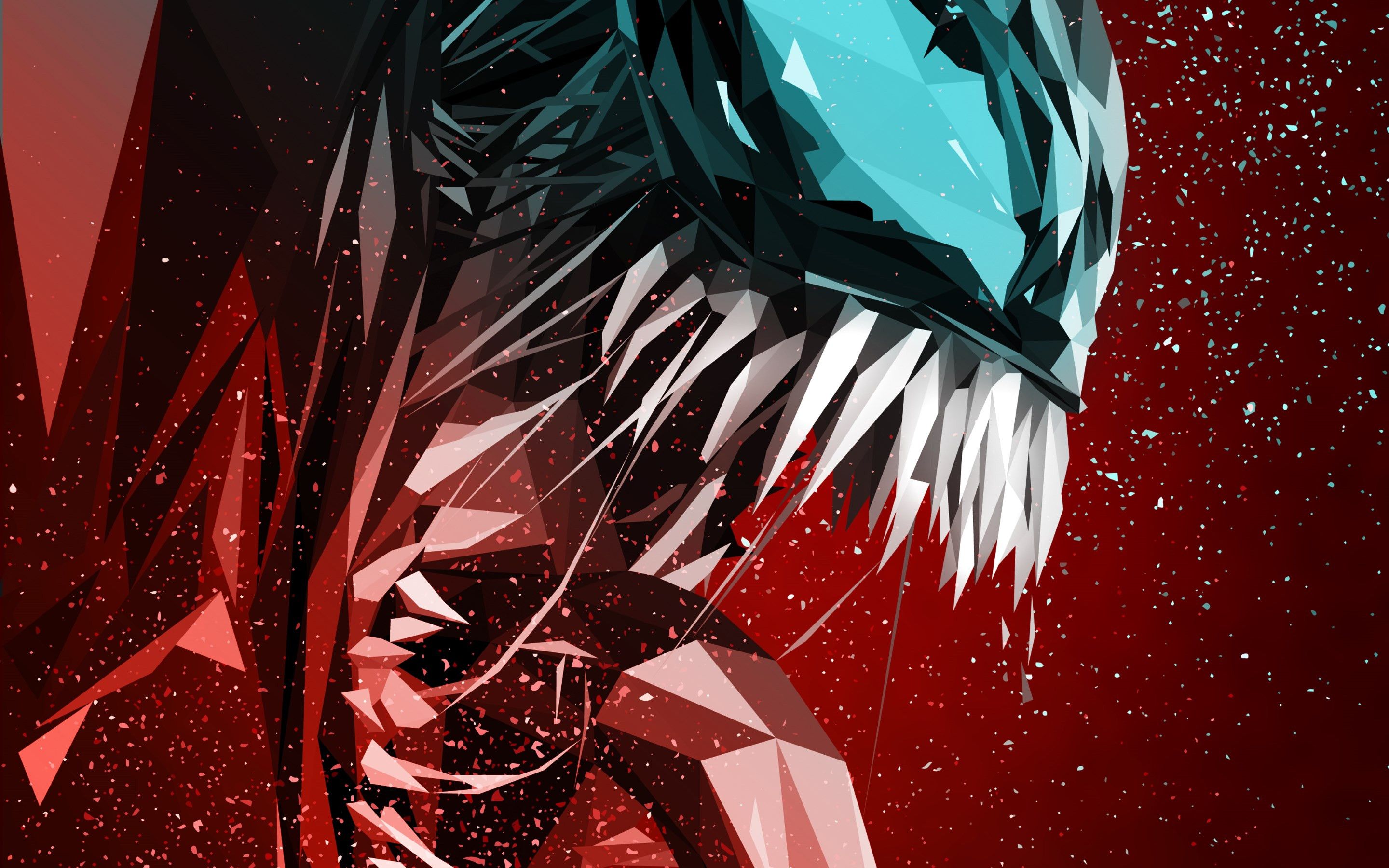 Download wallpaper: Venom digital art poster 2880x1800