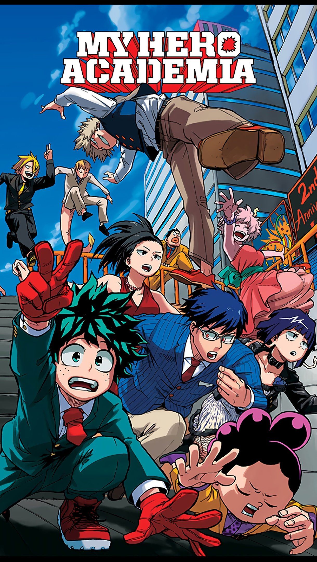 My Hero Academia Characters Cover Anime Wallpaper 4k Ultra HD