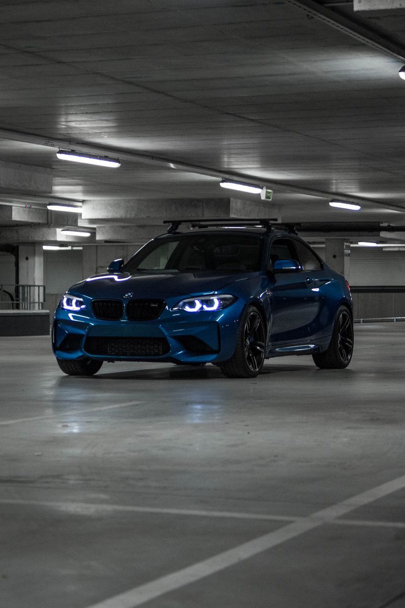 Download Wallpaper 800x1200 Bmw M2, Bmw, Car, Blue, Coupe Iphone 4s 4 For Parallax HD Background