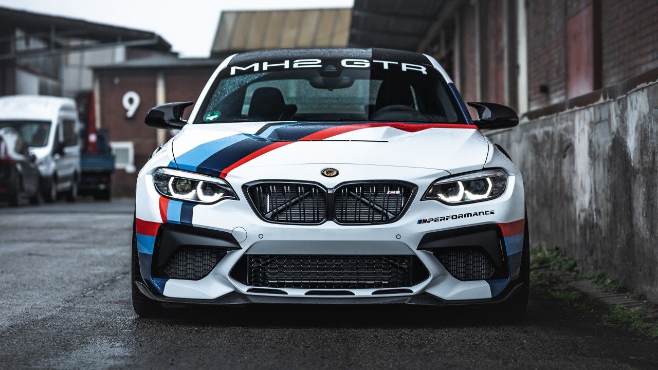 Manhart MH2 GTR BMW M2 CS 2021 2 4K 5K HD Cars Wallpaper