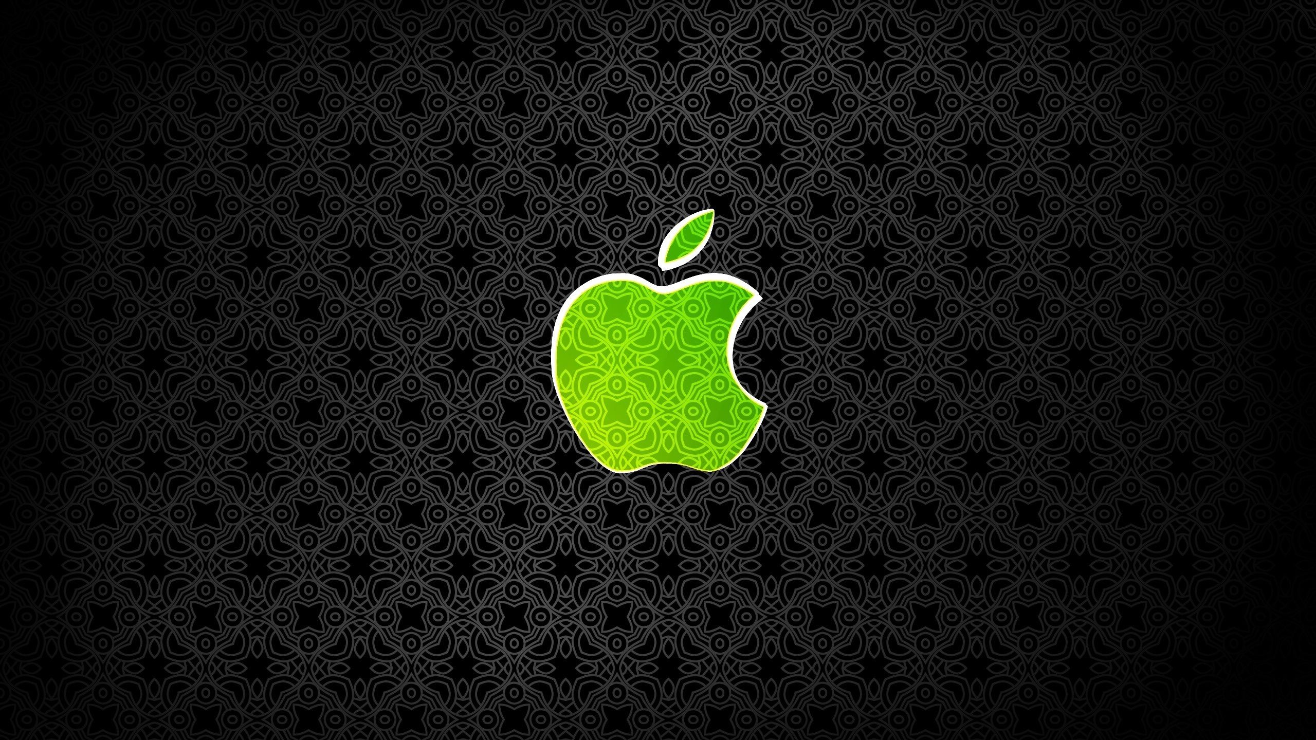 MacBook Red Green Apple Logo