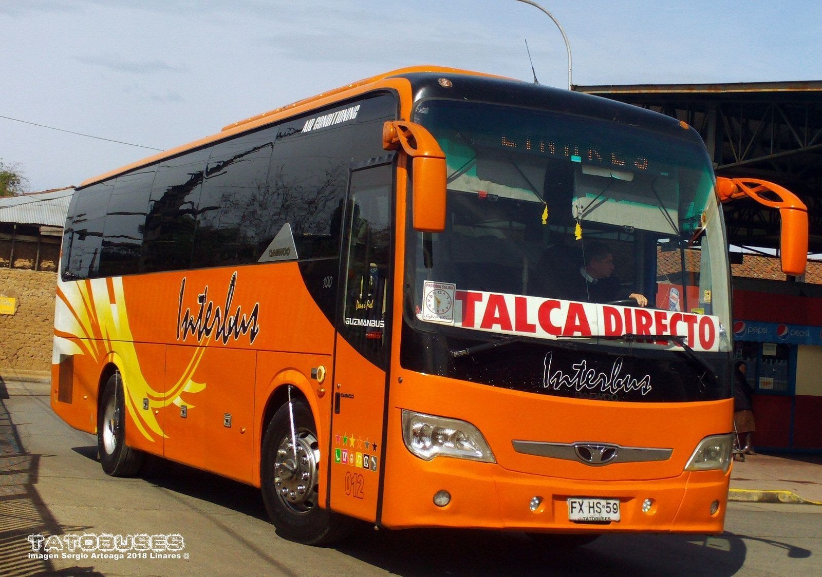 ← Buses Interbus ©→. Bus, Daewoo, Transportation