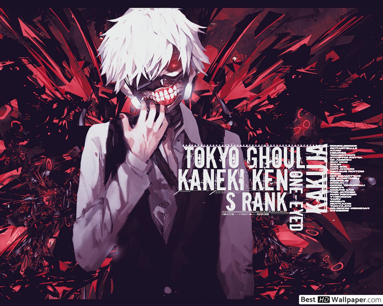 Ken Kaneki Tokyo Ghoul Anime HD wallpaper download