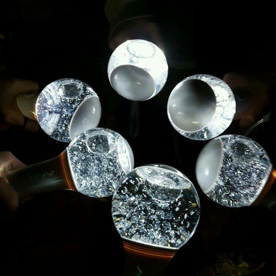 Kpop Light Sticks Blue Diamond