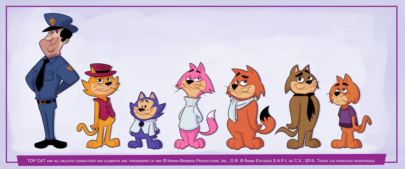 Picture Of Top Cat Cartoon Characters