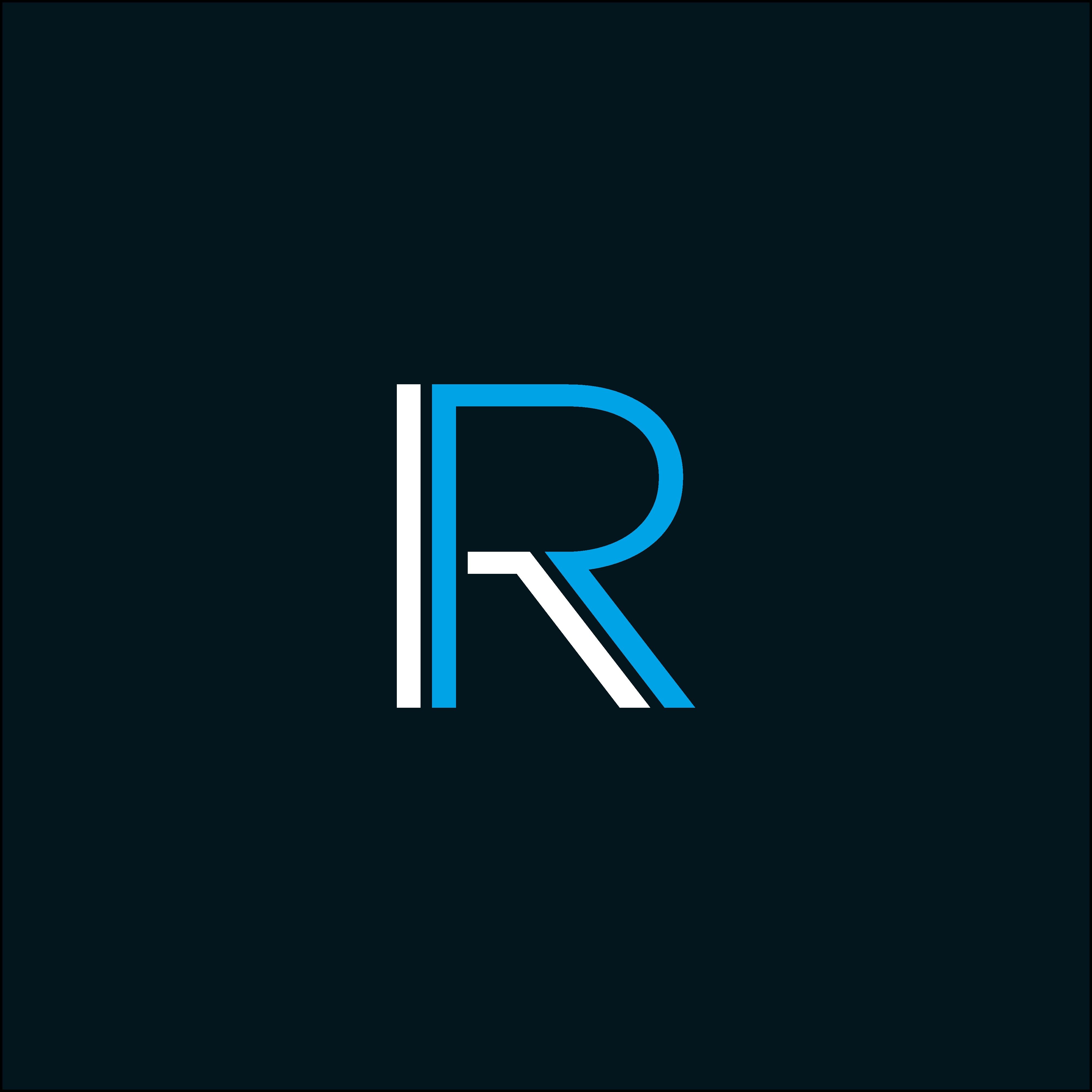 Letter R logo vector. RR logo. Rr logo, Letter logo design, Lettering