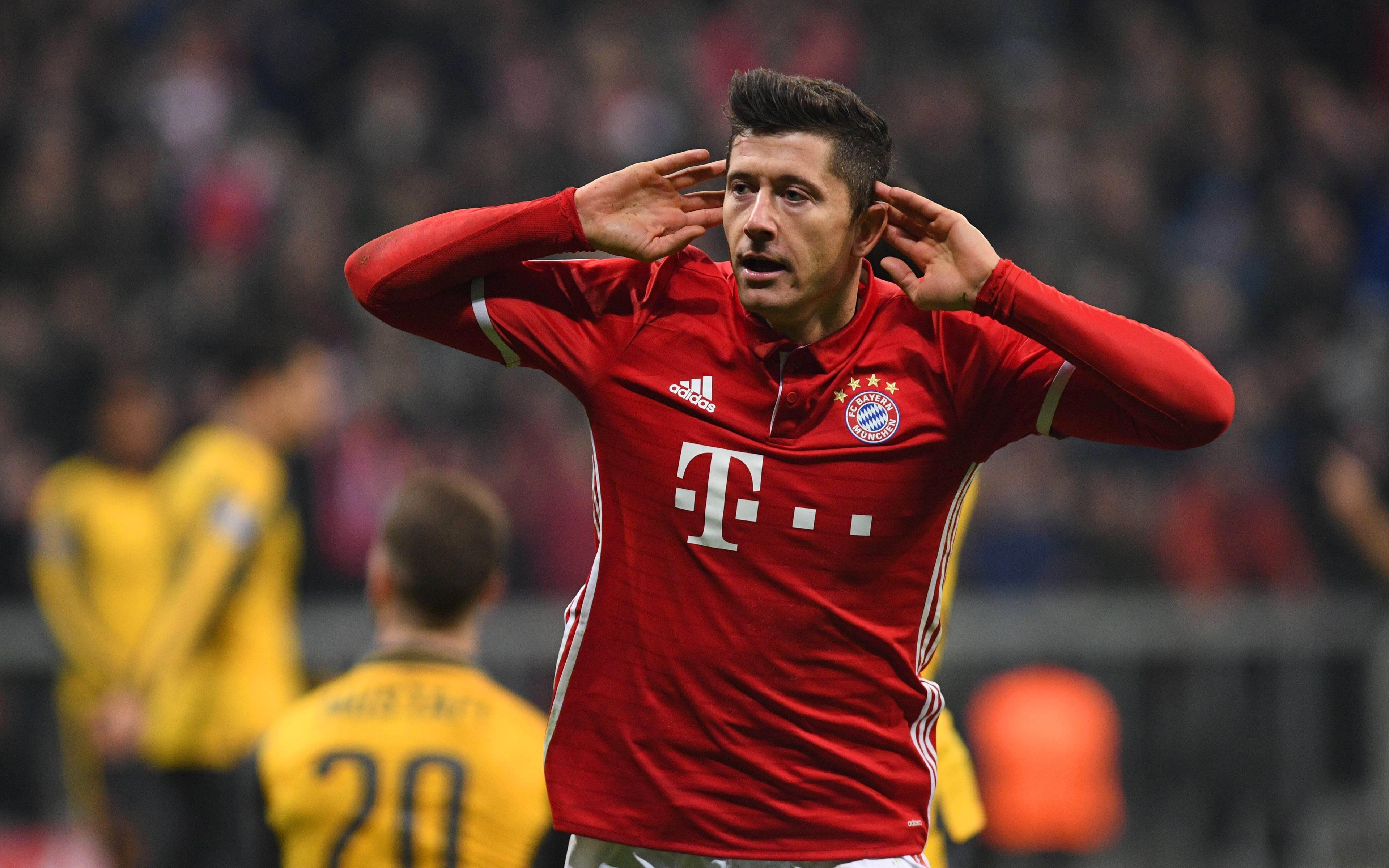 Robert Lewandowski 4k Bayern Munich Wallpapers Wallpaper Cave