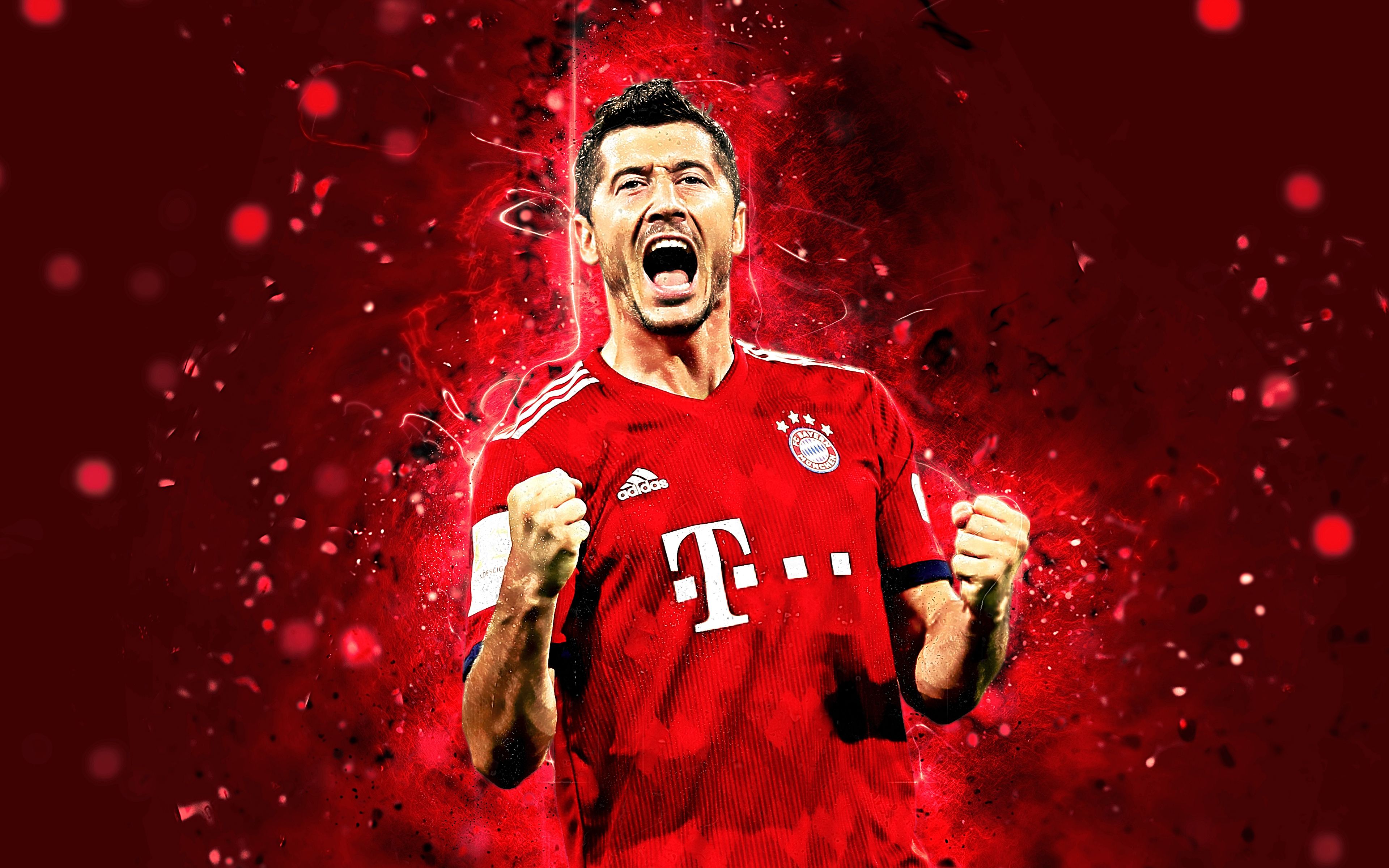 Robert Lewandowski 4k Bayern Munich Wallpapers Wallpaper Cave