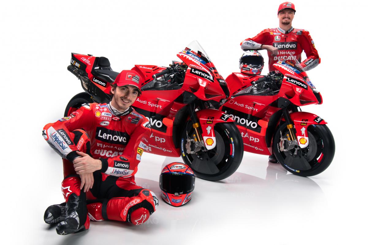 Photo gallery: Ducati Lenovo Team show off new 2021 livery. MotoGP™