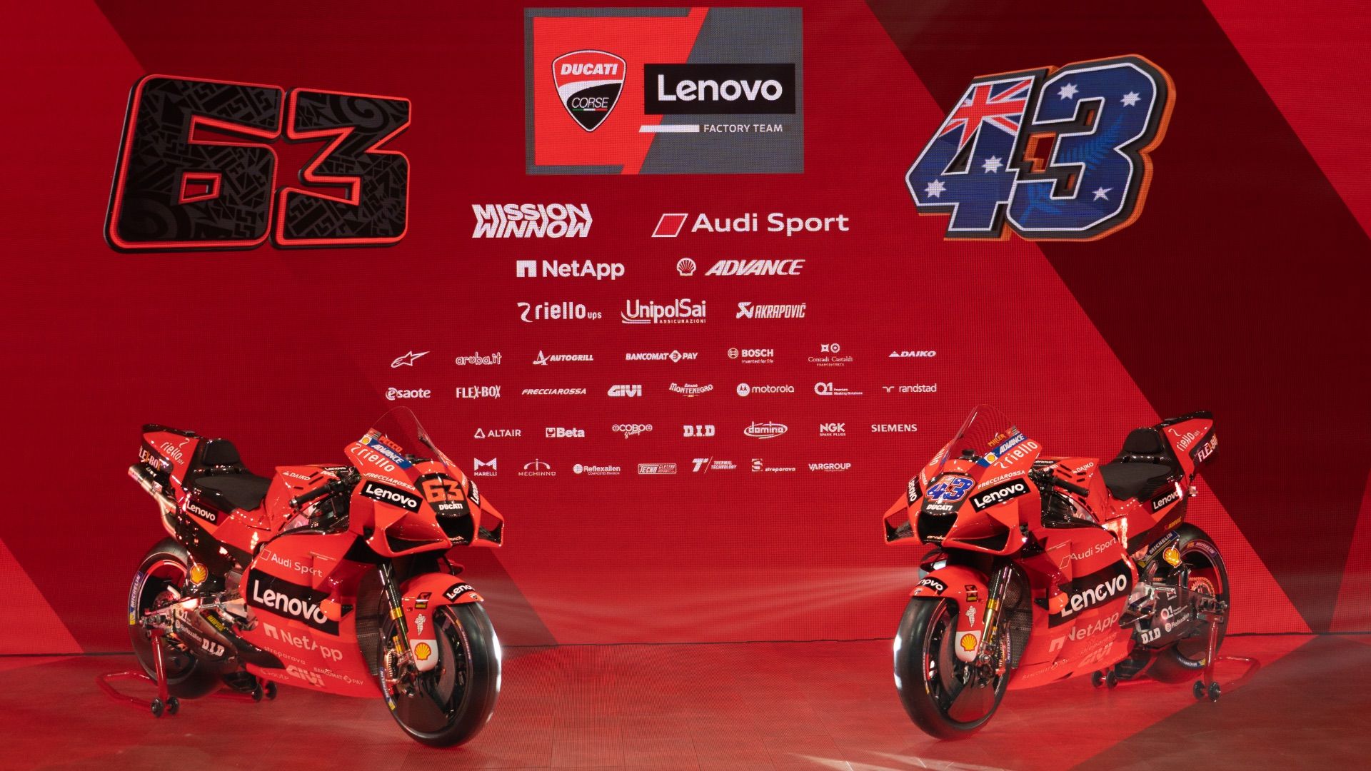 The 2021 Ducati Lenovo Team Presented Online. Motor Valley • Il Sito Della Terra Dei Motori Dell'Emilia Romagna