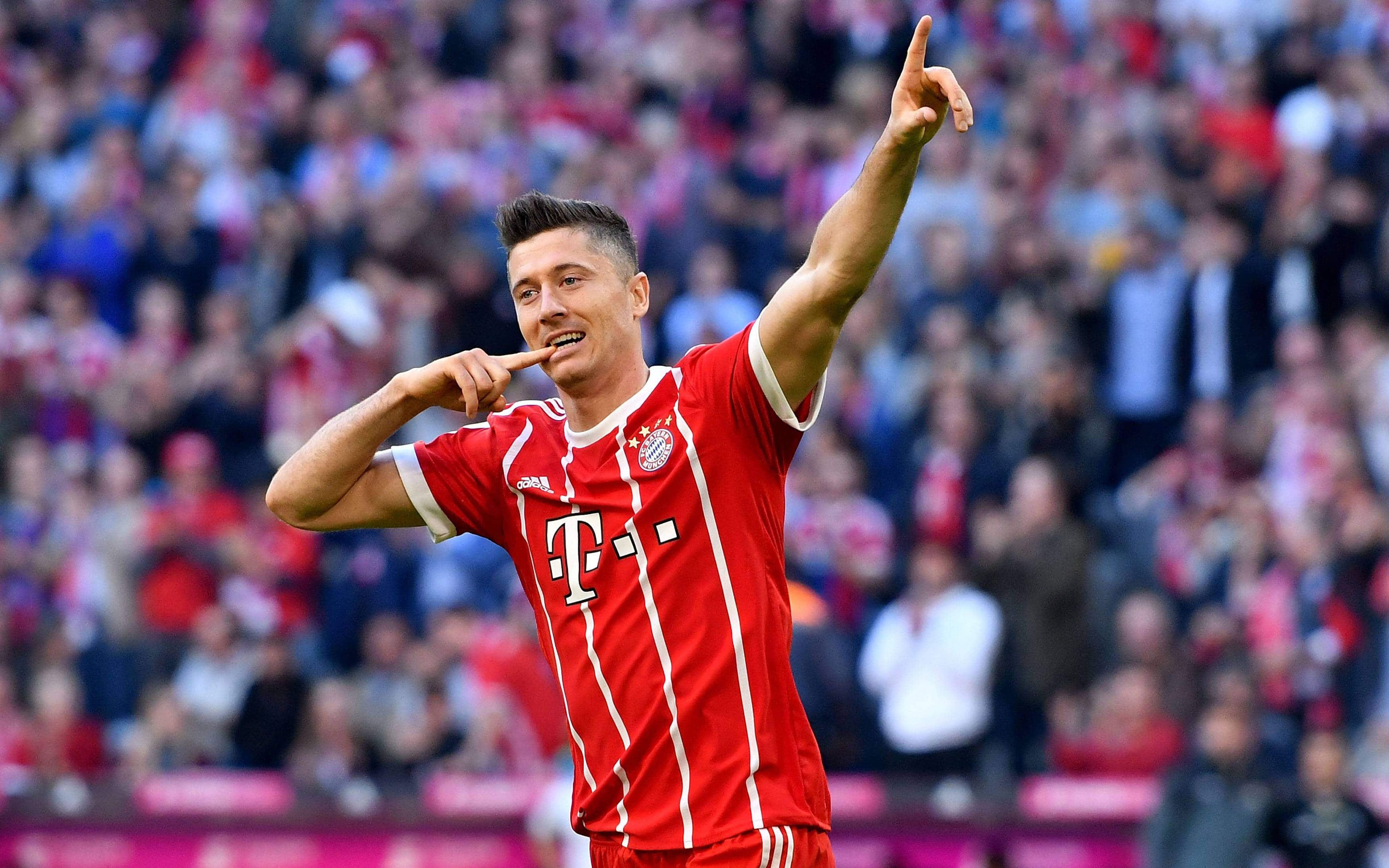 Robert Lewandowski 4k Bayern Munich Wallpapers Wallpaper Cave