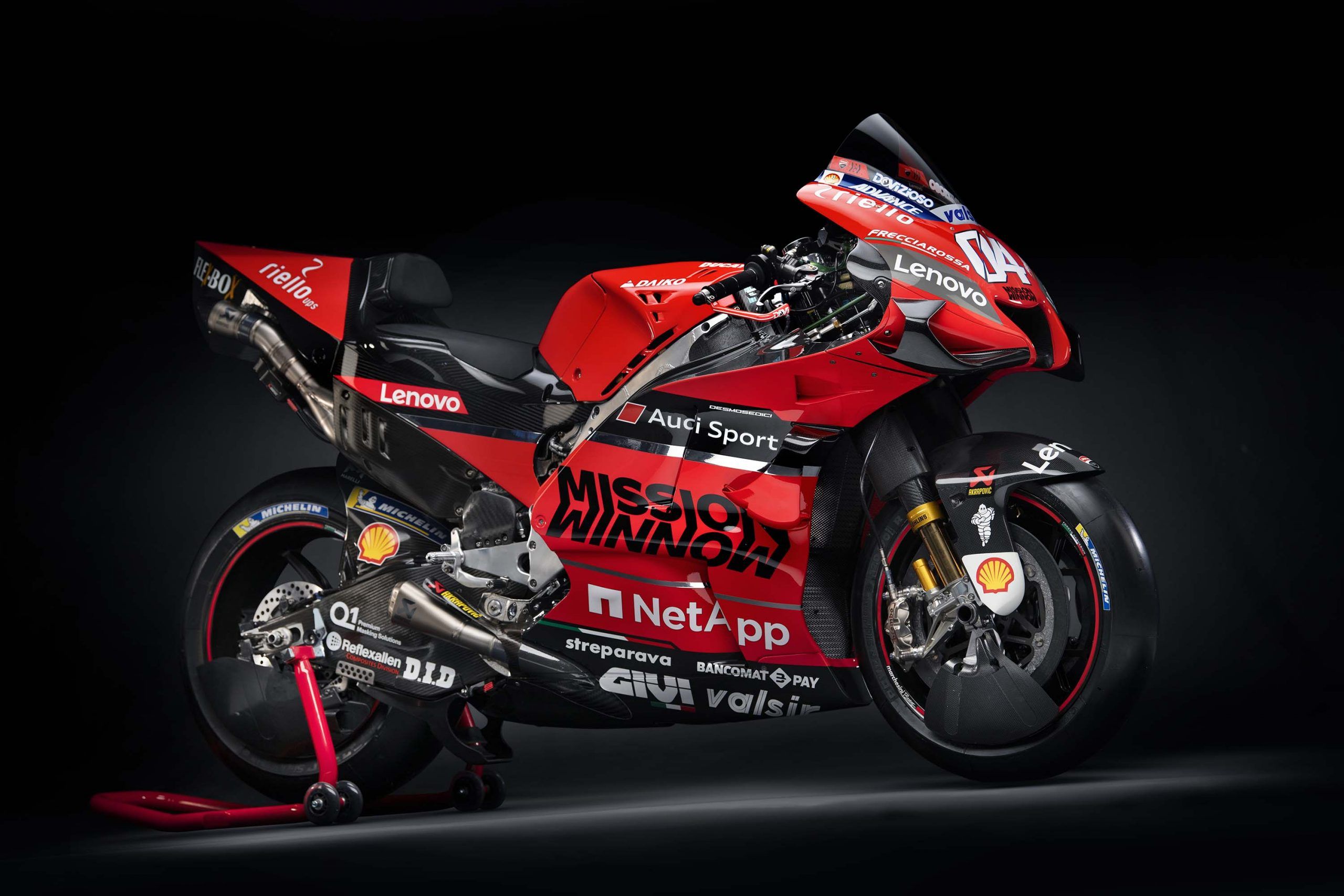 Ducati Desmosedici GP20 Livery Revealed in Italy & Rubber