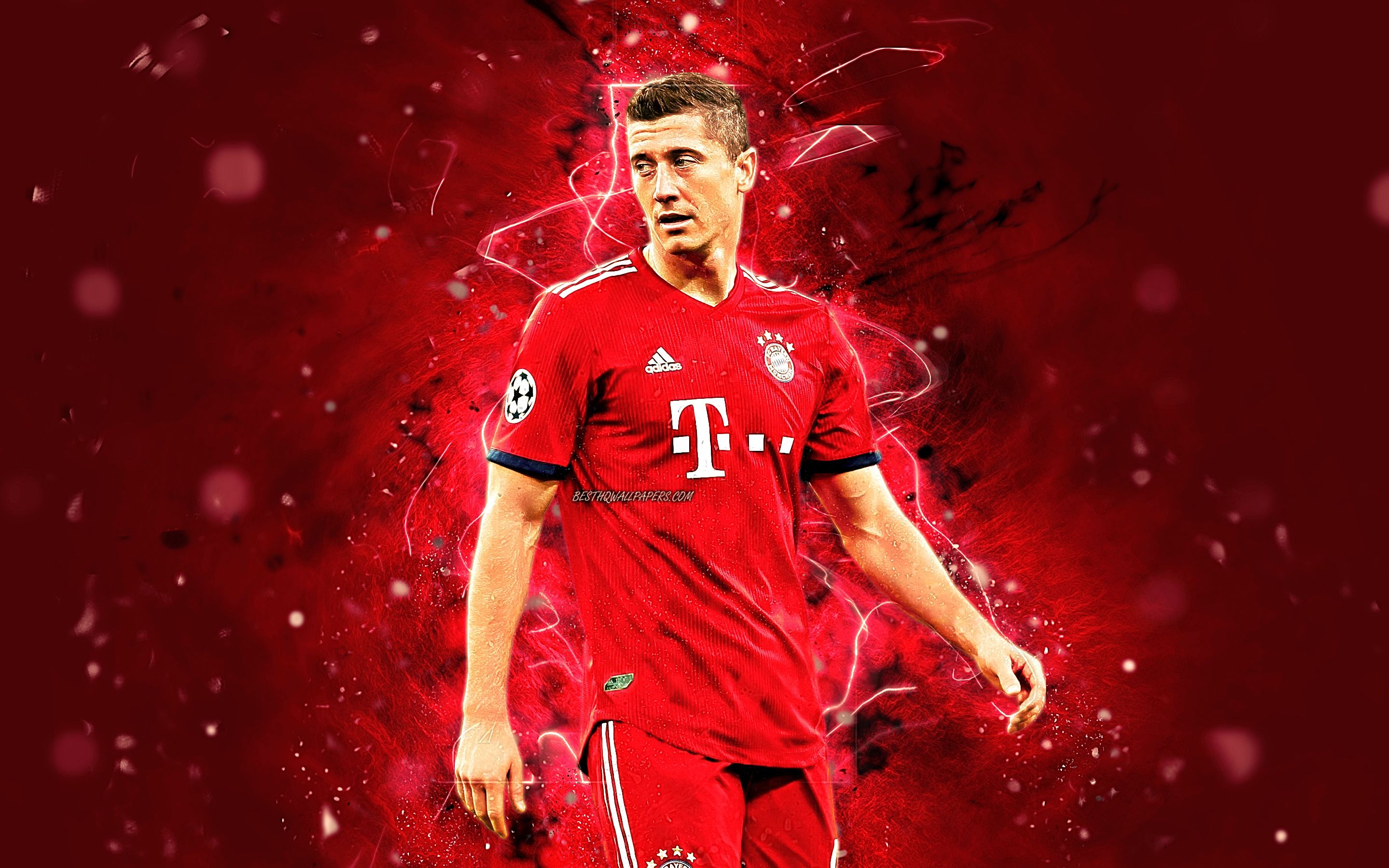 Robert Lewandowski Bayern 4k Ultra Hd Wallpaper Background Image