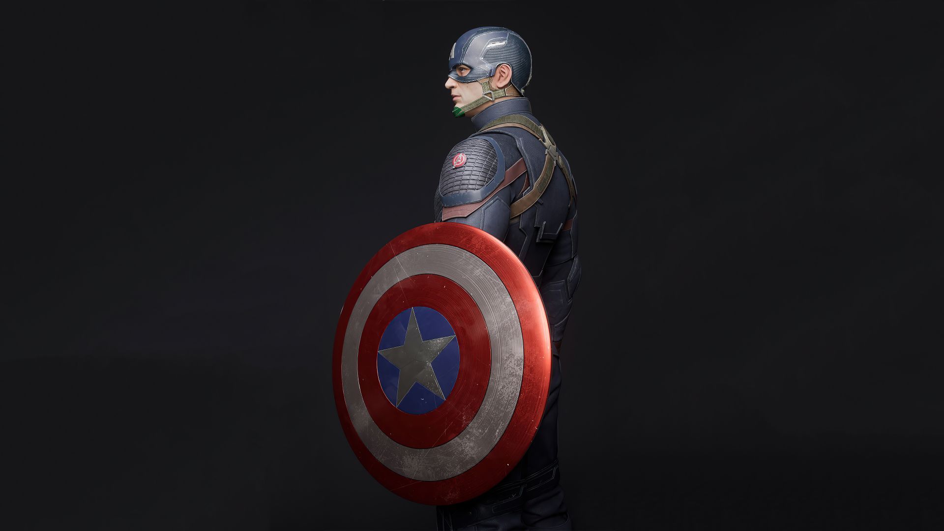 Desktop wallpaper captain america, first avenger, superhero, 2020 artwork, HD image, picture, background, 8bb893