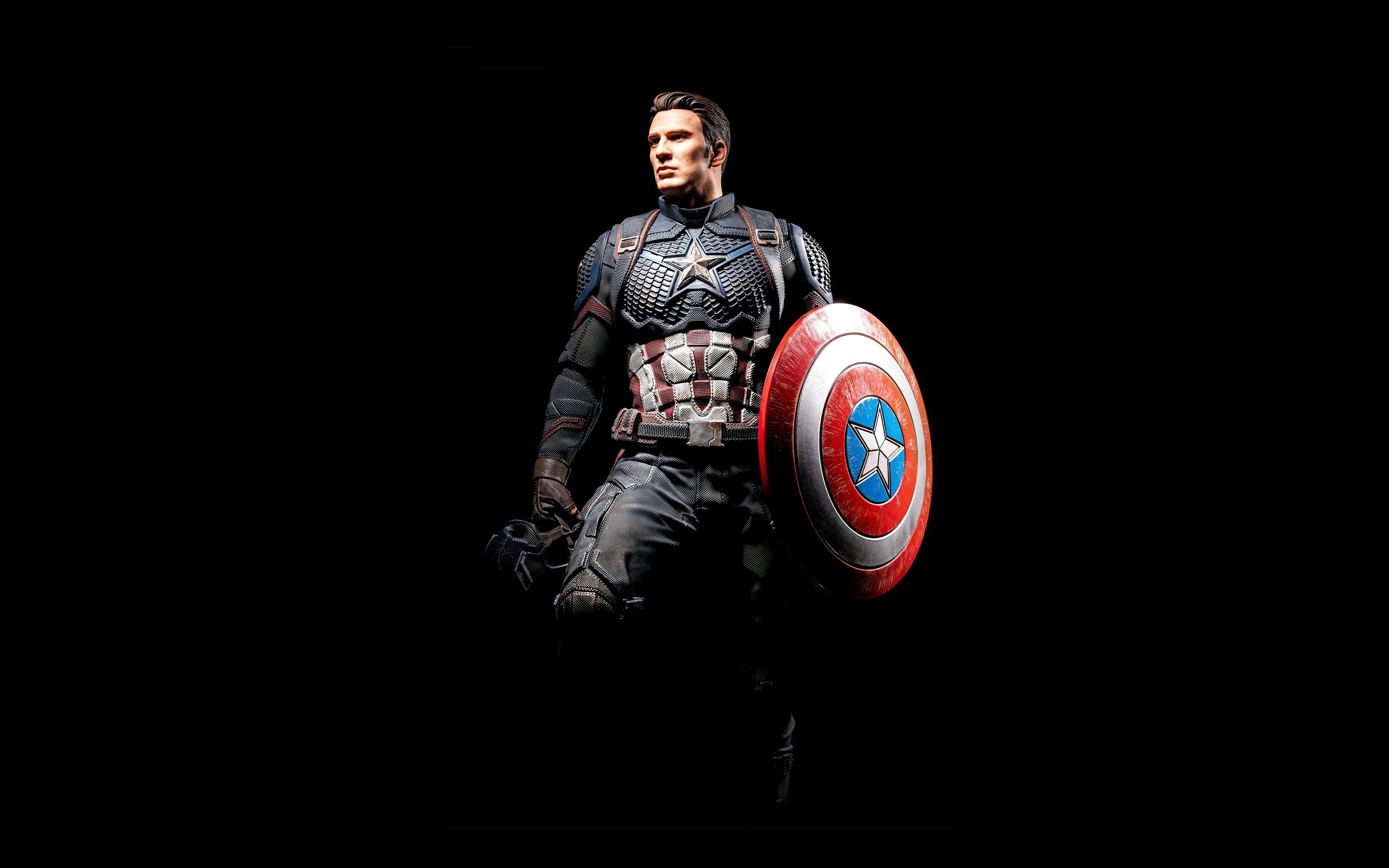 Desktop Wallpaper Captain America, First Avenger, Toy Art, HD Image, Picture, Background, Ff5b09