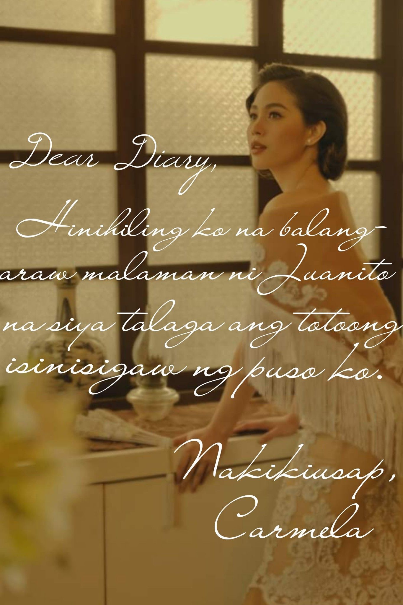 I love you since 1892 #carmelaIsabella #ilys1892 #Juanito. Wattpad quotes, Old quotes, Best movie lines