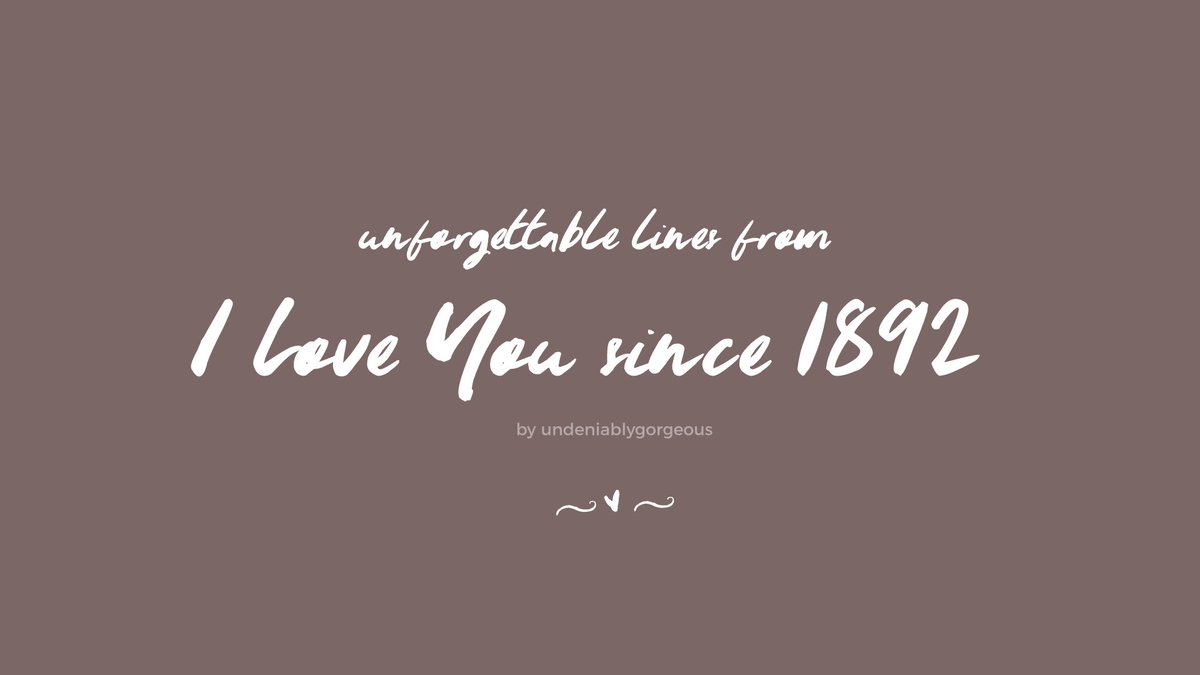 i love you since 1892 essay