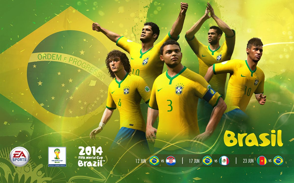 FIFA World Cup 2014 Nations Wallpaper