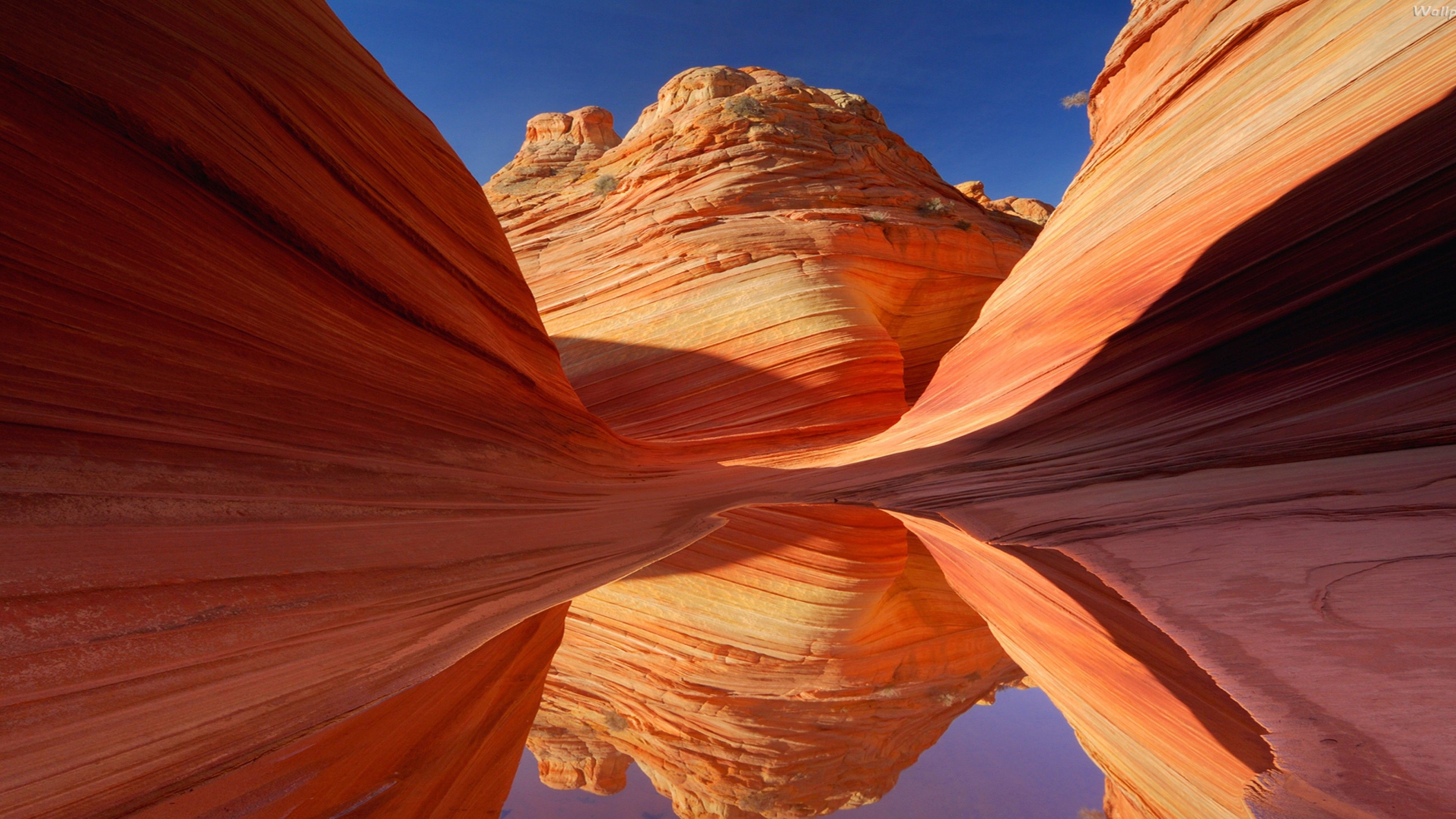 Wallpaper Antelope Canyon, Arizona, USA, 4k, Nature