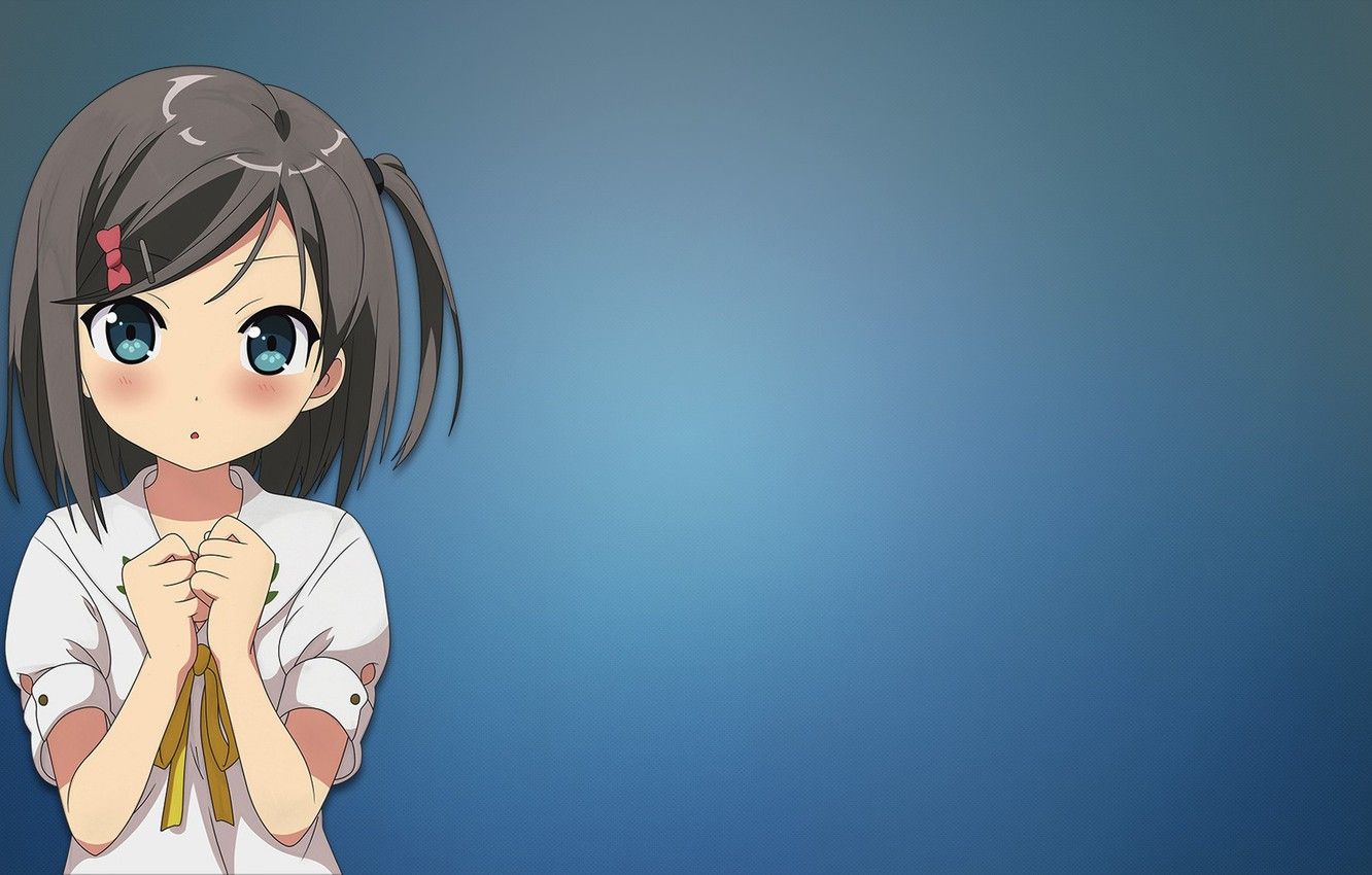 Wallpaper kawaii, girl, anime, cute, Tsukiko Tsutsukakushi, Hentai Ouji to Warawanai Neko image for desktop, section сёдзё