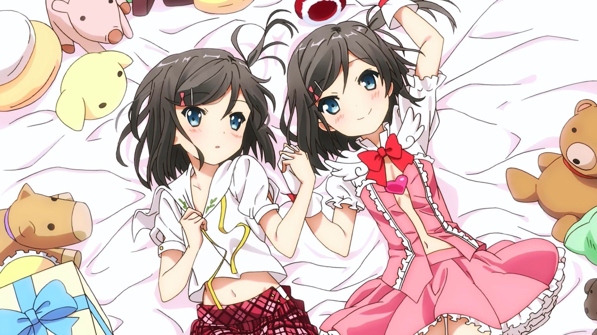 Wallpaper, illustration, anime girls, cartoon, Hentai Ouji to Warawanai Neko, Tsutsukakushi Tsukiko, mangaka 1920x1080