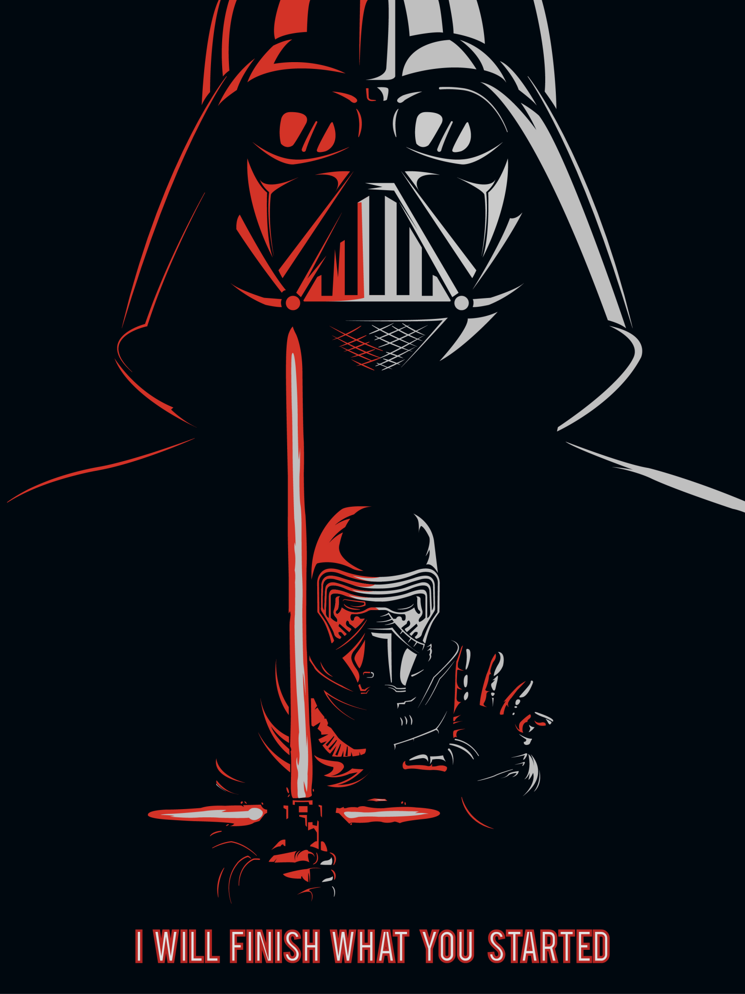 Kylo Ren 4K Wallpaper, Darth Vader, Black Background, Popular Quotes, 5K, Black Dark