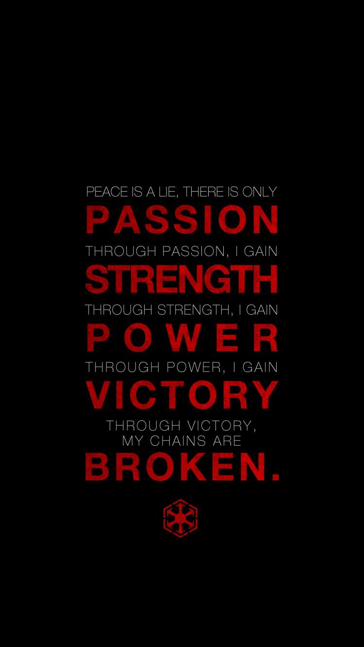 Can someone make a 1080x1920 version of this Star Wars mobile wallpaper? Need #iPhone S #Plus. Star wars wallpaper, Star wars quotes, Star wars wallpaper iphone