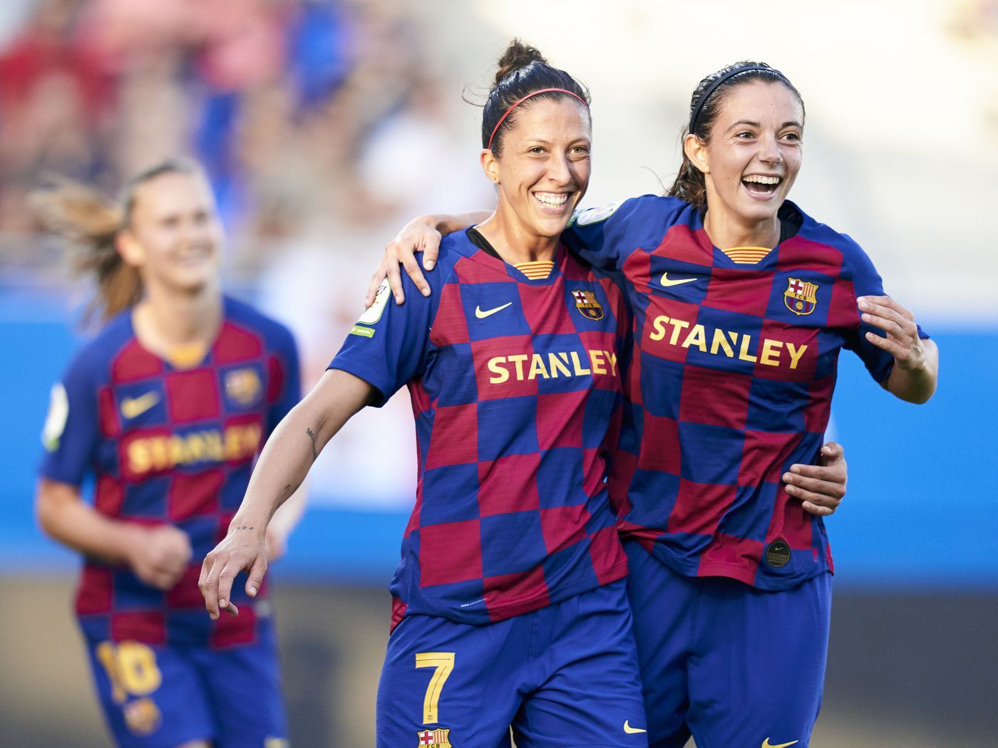 Barcelona Femeni hit nine against Real Madrid's CD Tacon