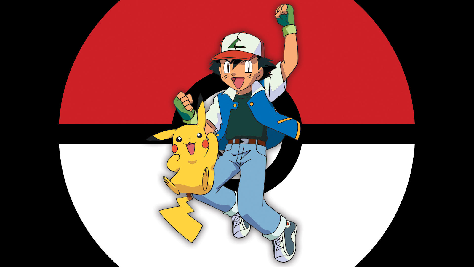 Pokemon Ash And Pikachu Indigo League HD Wallpaper