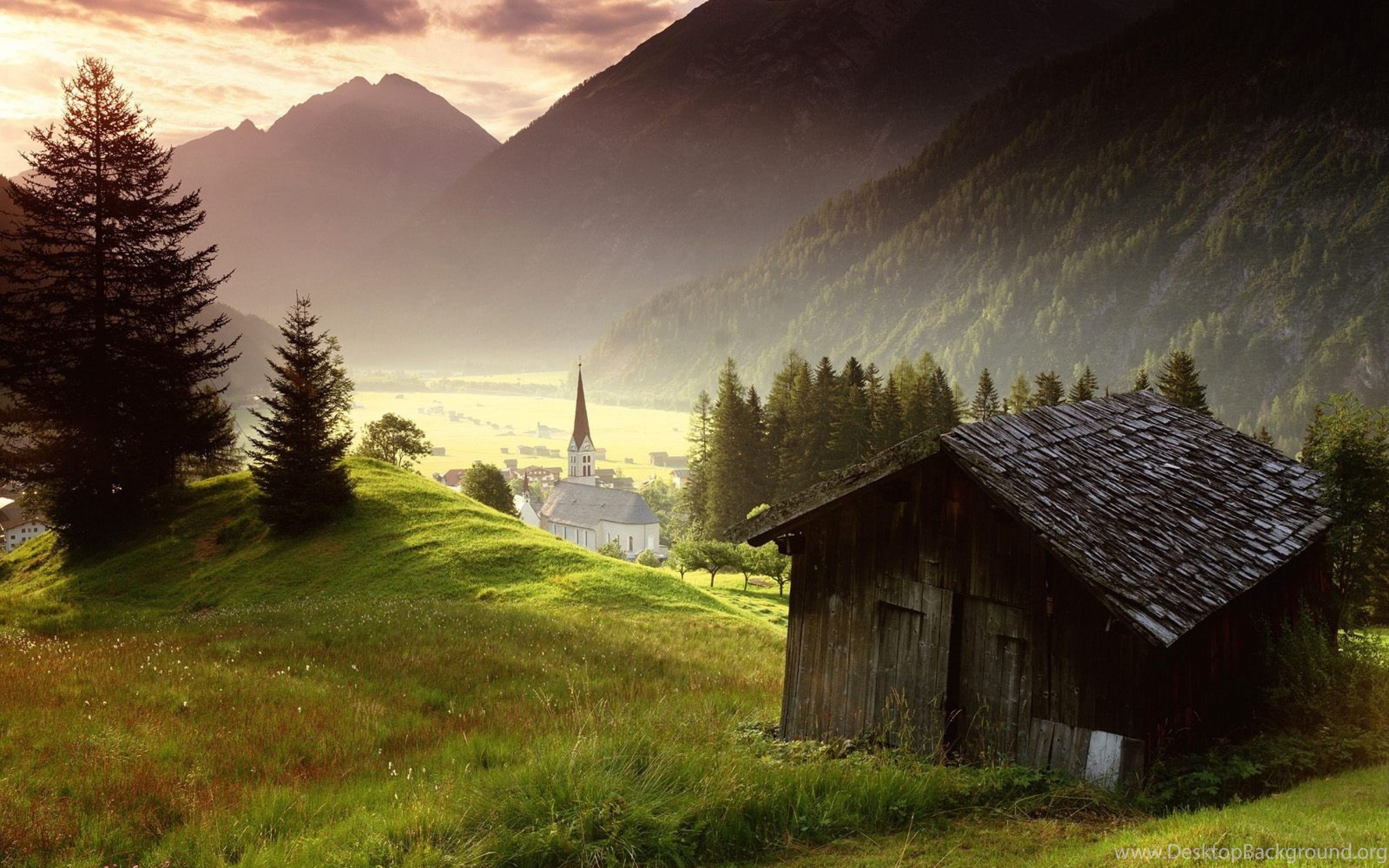 Tirol Austria Beautiful Landscape Wallpaper HD For Desktop Desktop Background