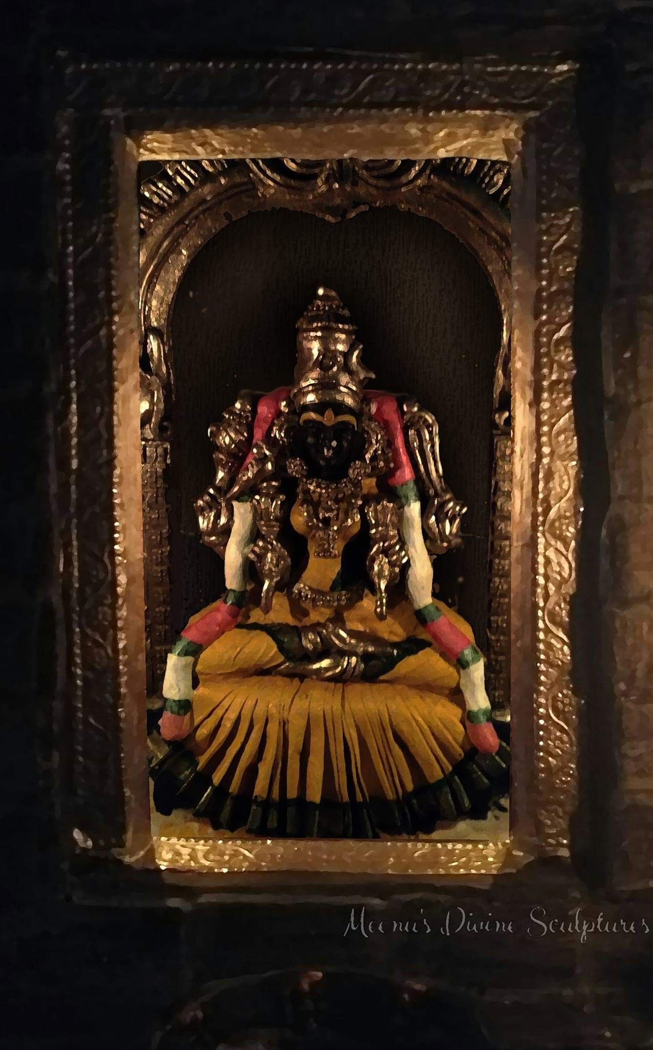 Kamakshi. Lord shiva painting, Durga goddess, Aadi shakti