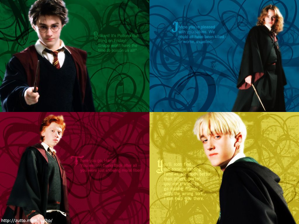 Harry Potter Friends Wallpapers Wallpaper Cave