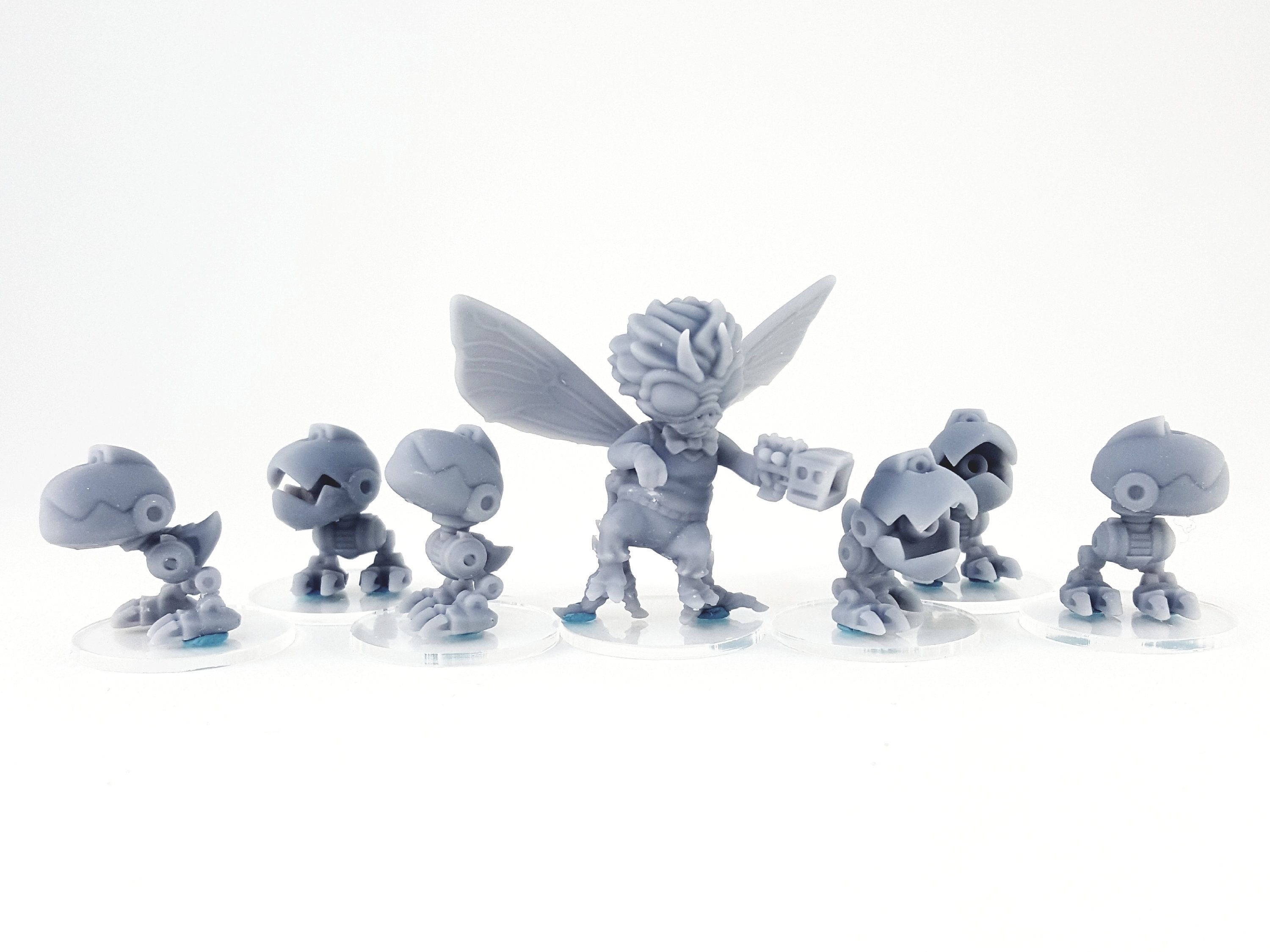 Chibi Baxter Stockman Mutant Fly Set 3D Printed Miniatures. Etsy. Baxter stockman, Chibi, Resin art