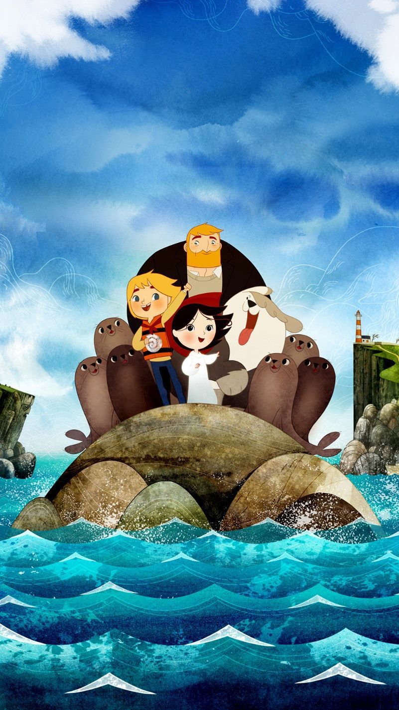 Song of the Sea (2014) Phone Wallpaper. Moviemania. Song of the sea, Cartoon, Cute art