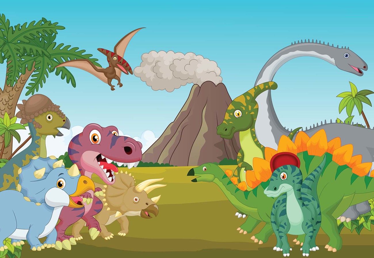 Cartoon Dinosaur Wallpapers - Wallpaper Cave