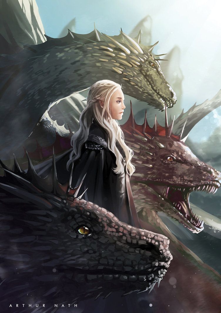 Daenerys by ArthurProject. Game of thrones illustrations, Game of thrones art, Targaryen art
