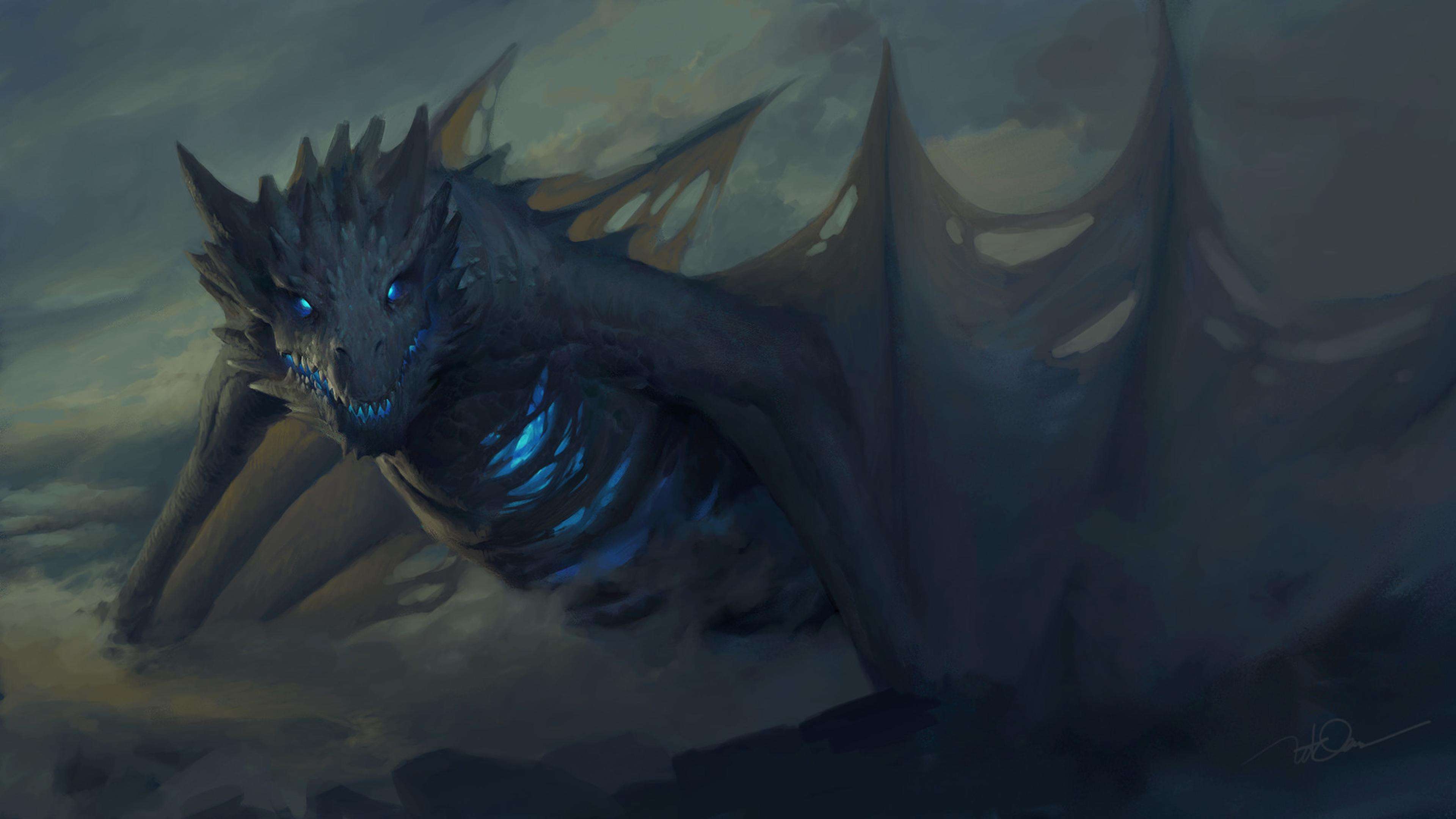Wallpaper Game Of Thrones Dragon Background