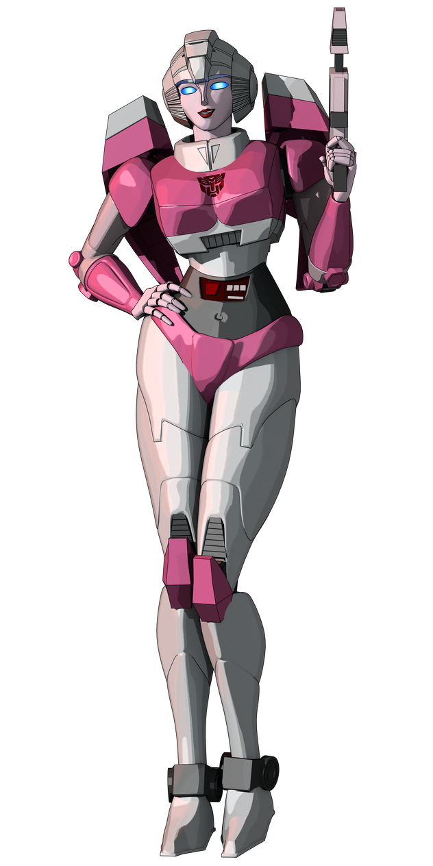 Transformers G1: Arcee 3D model by AndyPurro. Transformers art, Transformers collection, Transformers girl